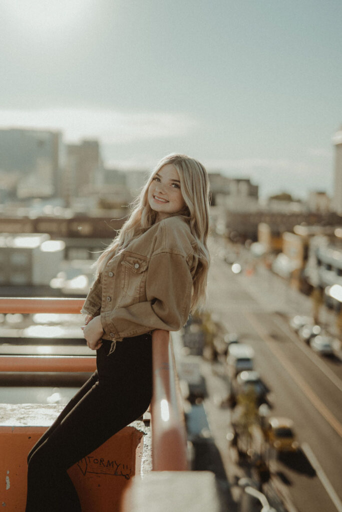 stunning senior portrait session