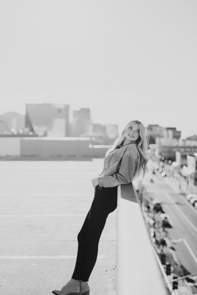 Senior Portrait Session in Downtown Anchorage, AK