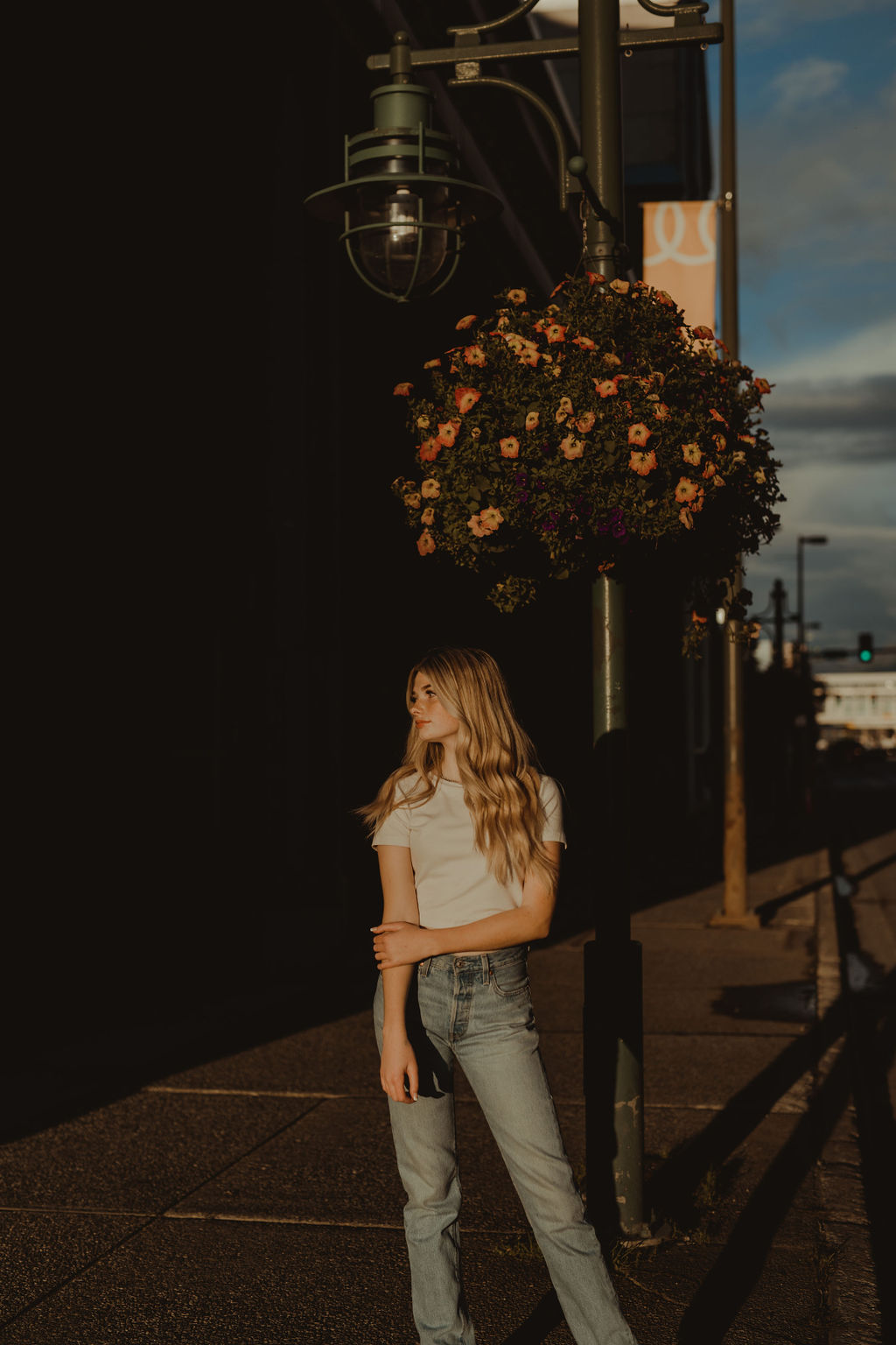 golden hour photoshoot