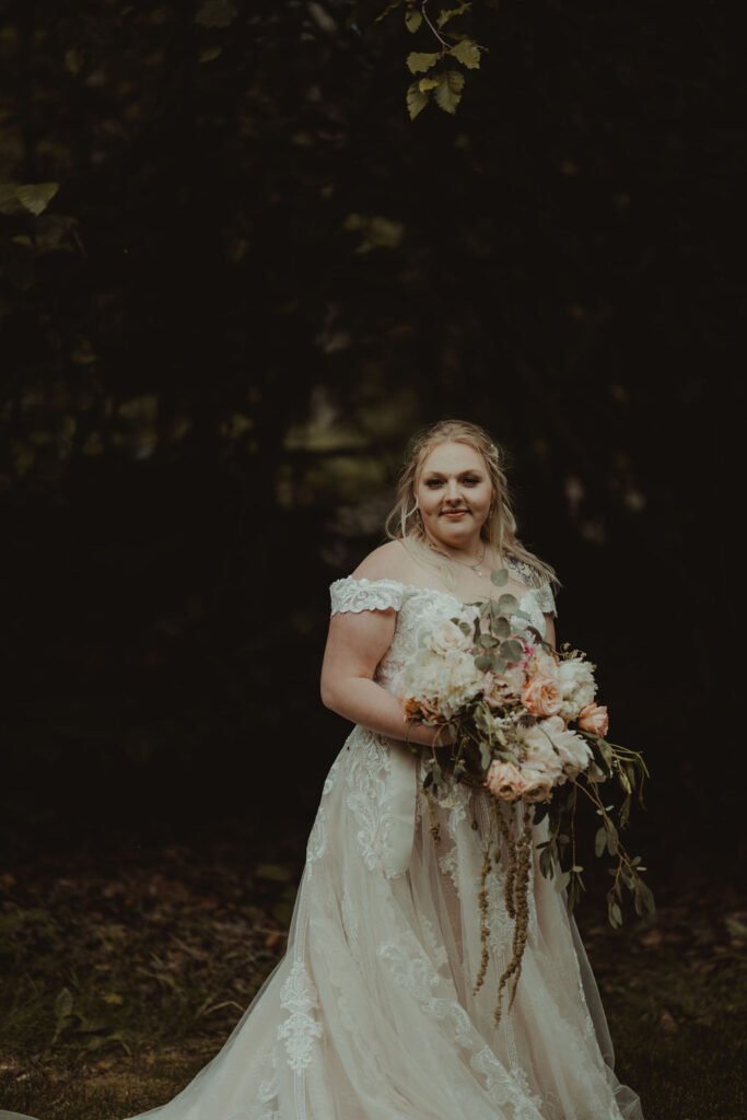 stunning bride 