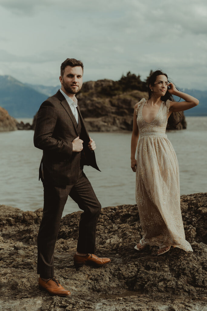 Fun & Spontaneous Engagement Session in Anchorage, AK