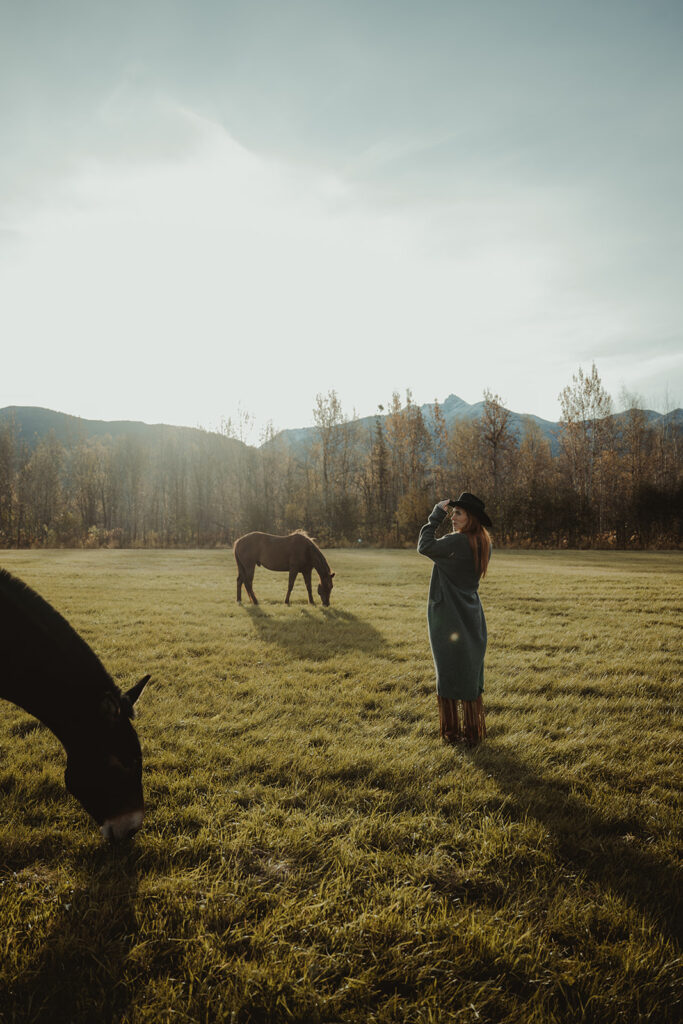 cute sunrise photoshoot