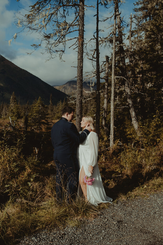 Intimate & Romantic Elopement in Girdwood, AK