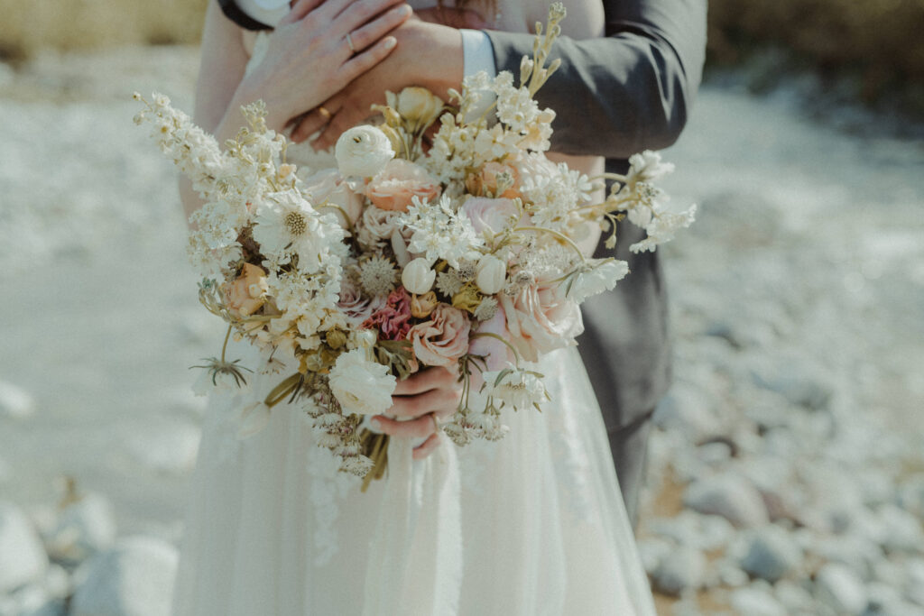 a bridal bouquet 