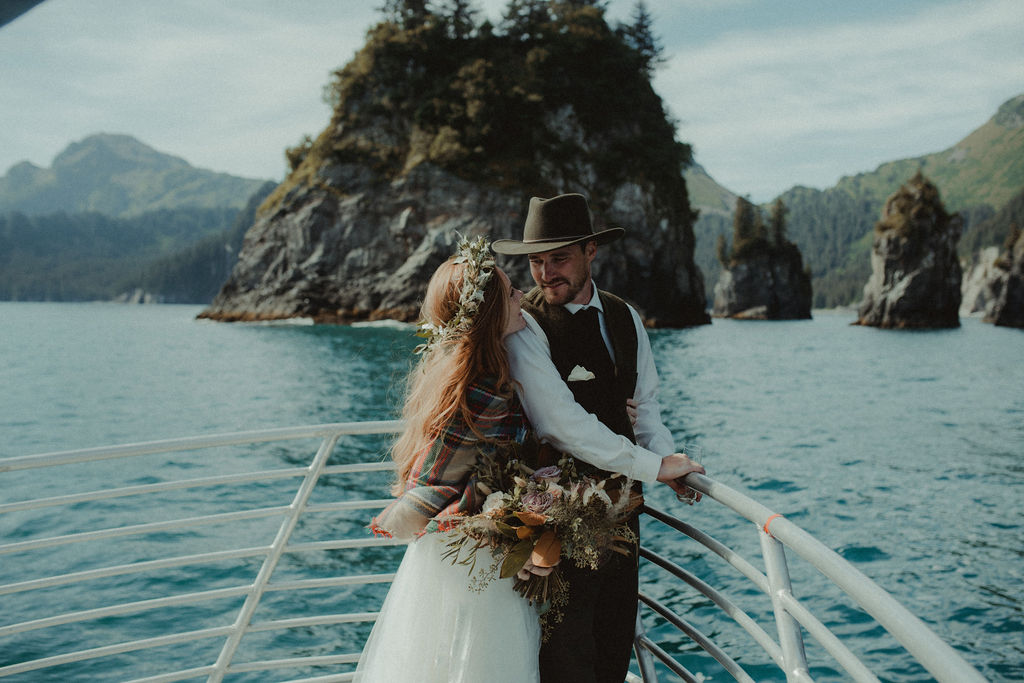 Intimate Boat Elopement