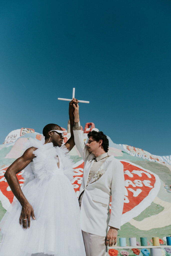 Bold & Chic Styled Shoot at Salvation Mountain, CA