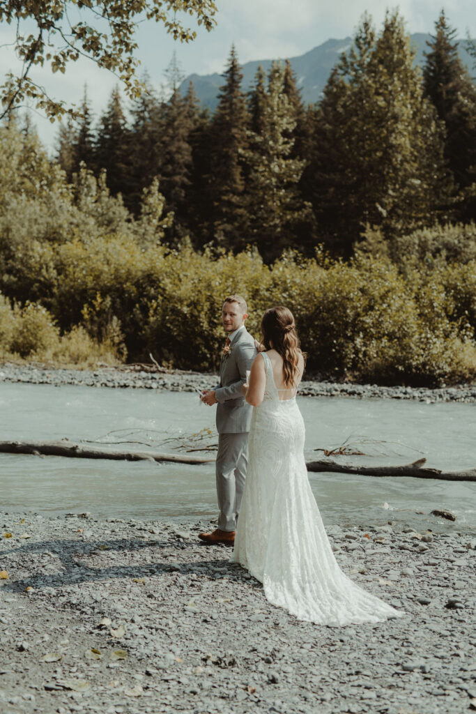 Fun Summer Wedding at Forget Me Not Green House in Anchorage, AK