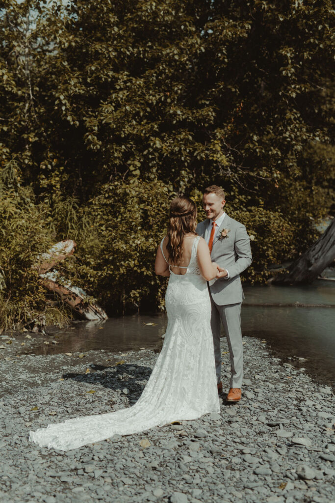 Fun Summer Wedding at Forget Me Not Green House in Anchorage