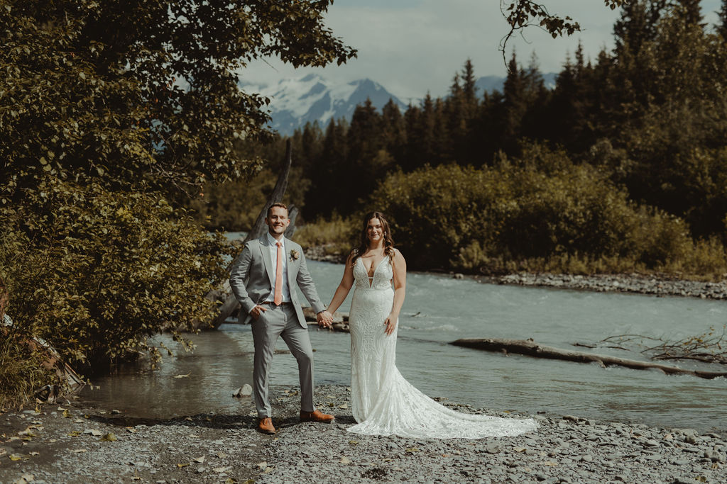 Fun Summer Wedding at Forget Me Not Green House in Anchorage, AK