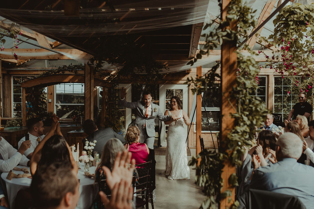 Fun Summer Wedding at Forget Me Not Green House in Anchorage, AK