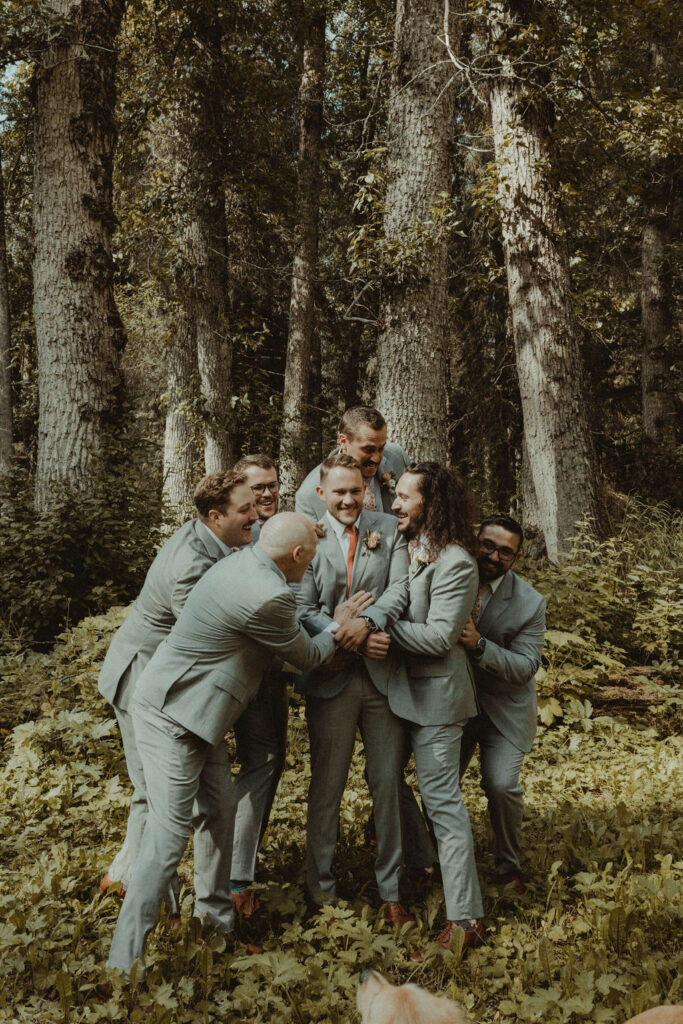 Fun Summer Wedding at Forget Me Not Green House in Anchorage, AK