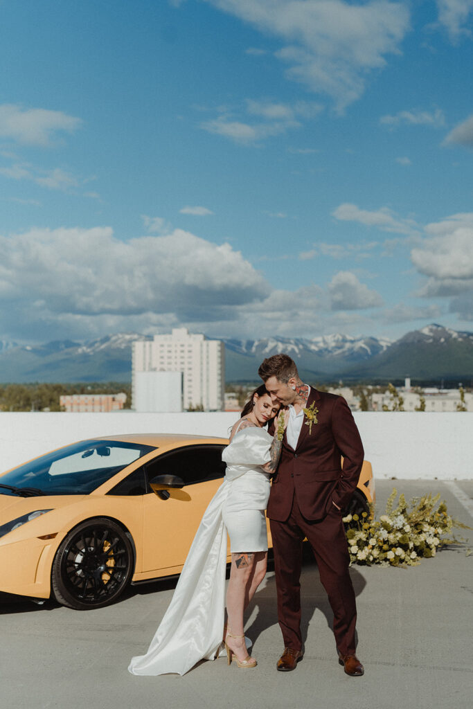 Edgy and Modern City Elopement 