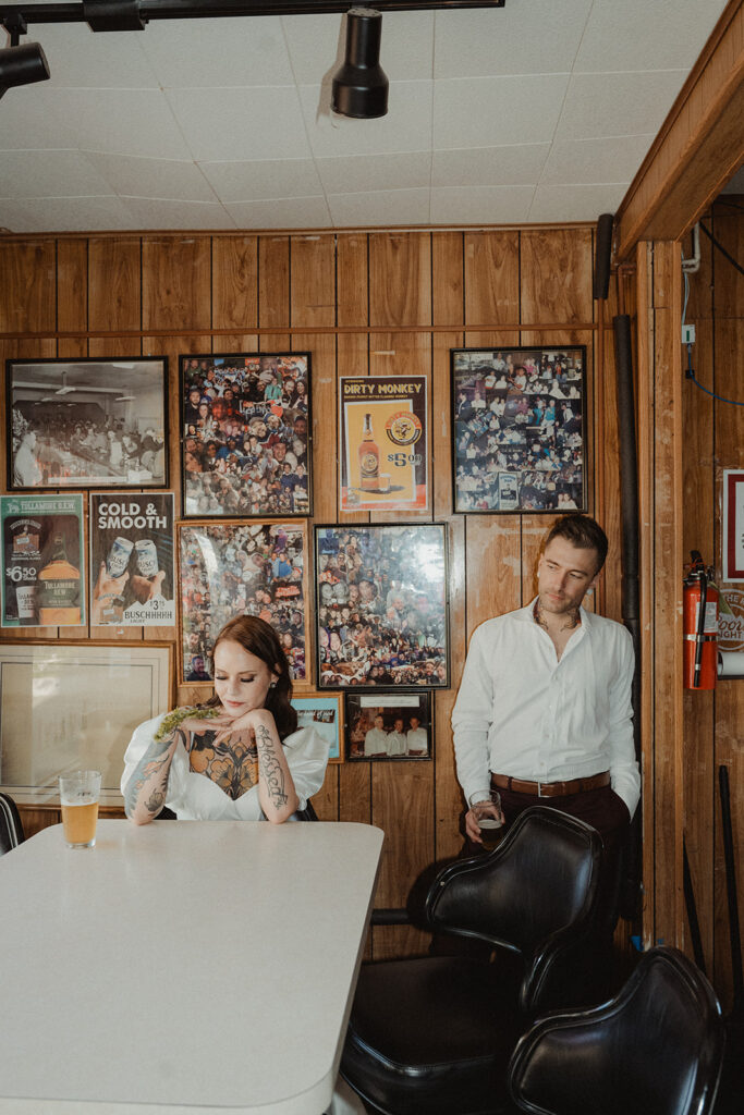 Edgy and Modern City Elopement in Anchorage, AK