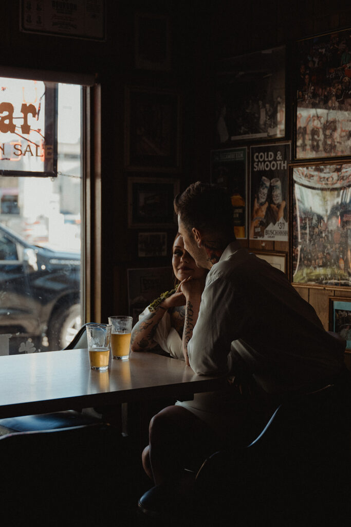 Edgy and Modern City Elopement in Anchorage, AK