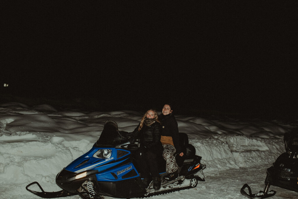 Magical Winter Engagement Session at Knik Glacier