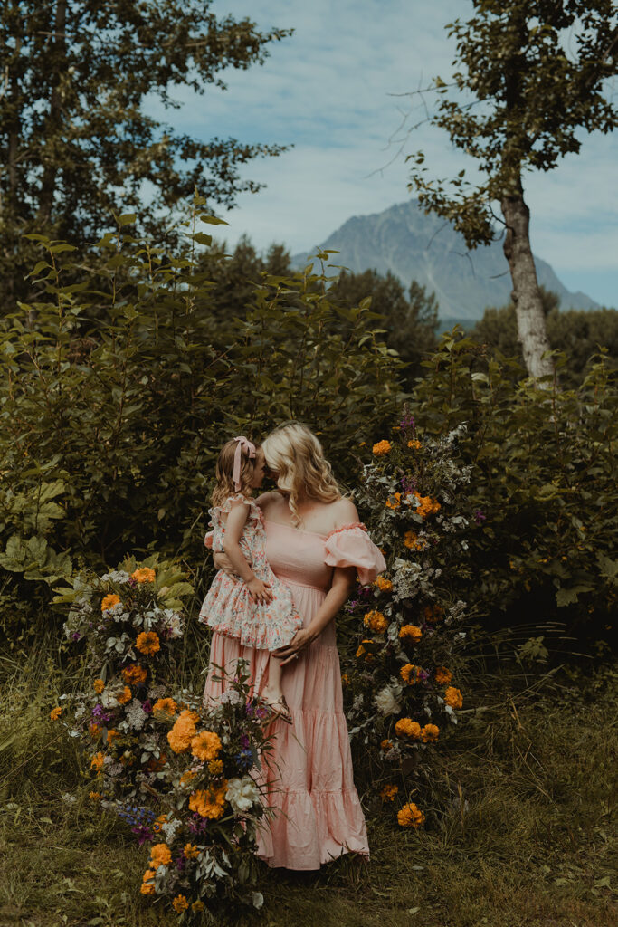 mom and daughter picture