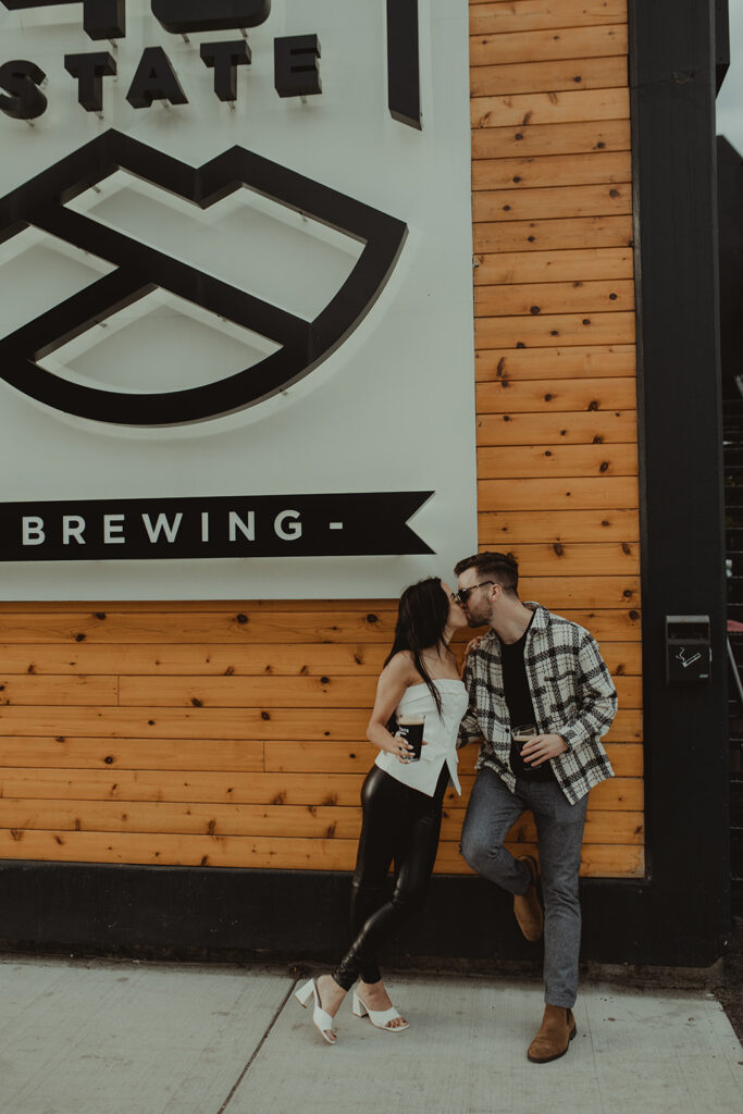 Fun & Spontaneous Engagement Session in Anchorage, AK