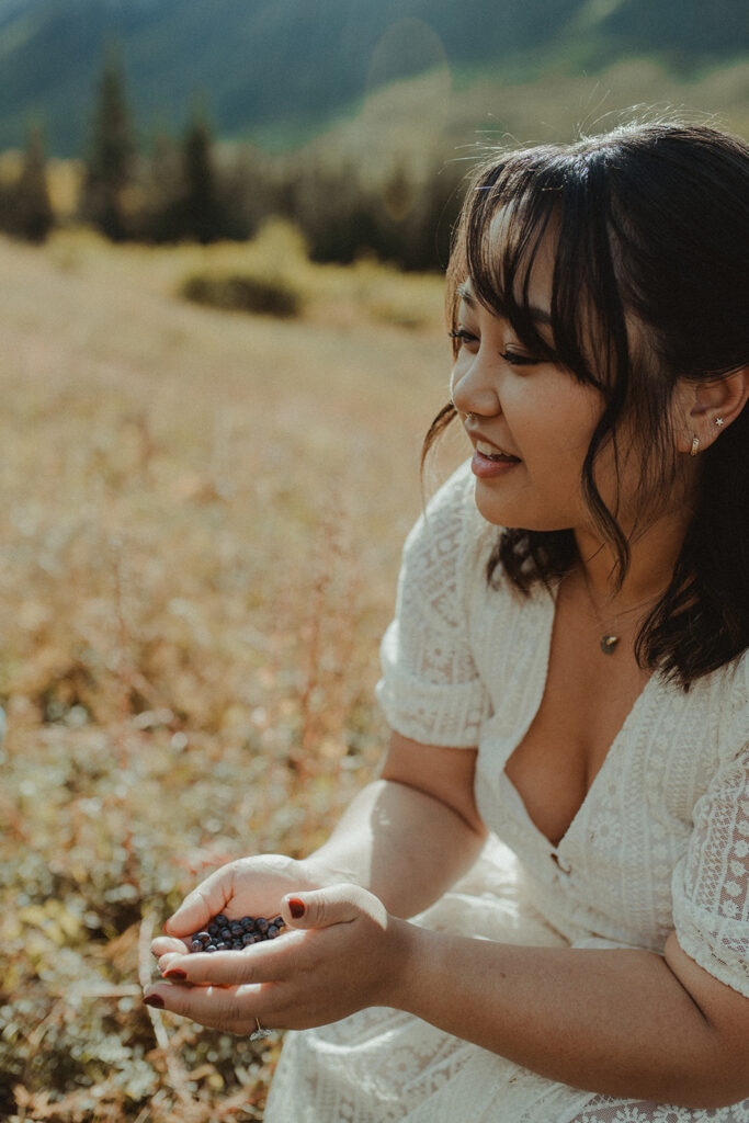 Fun Fall Engagement Session in Hope, AK