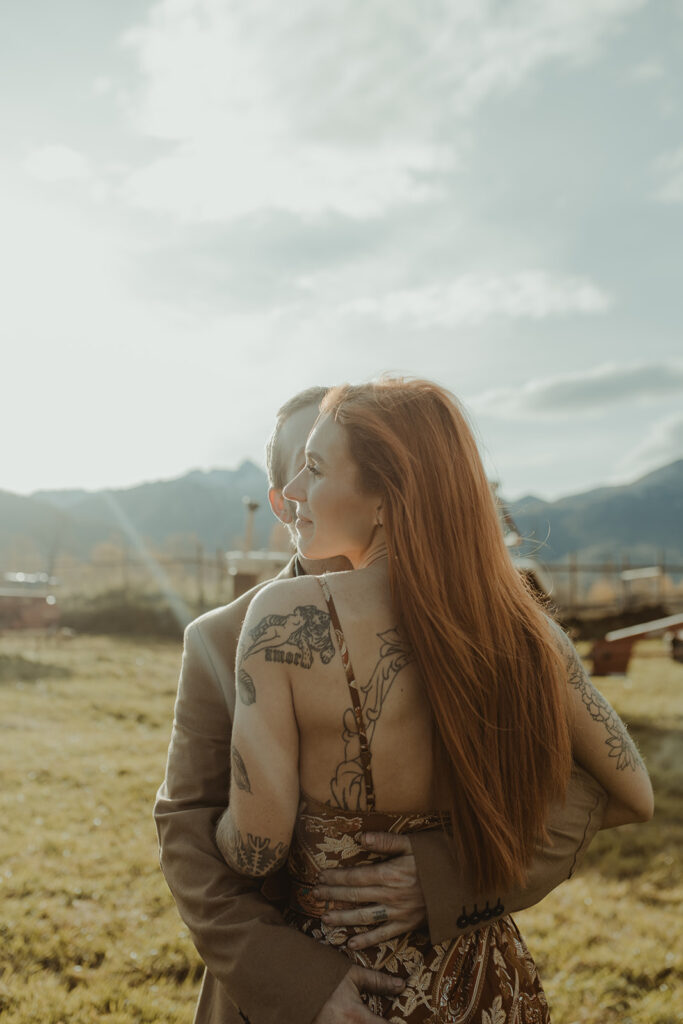 golden hour couples session