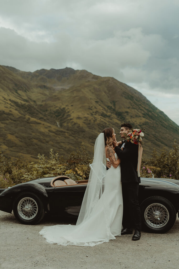 Vintage Glam Styled Shoot in Hatcher Pass, AK