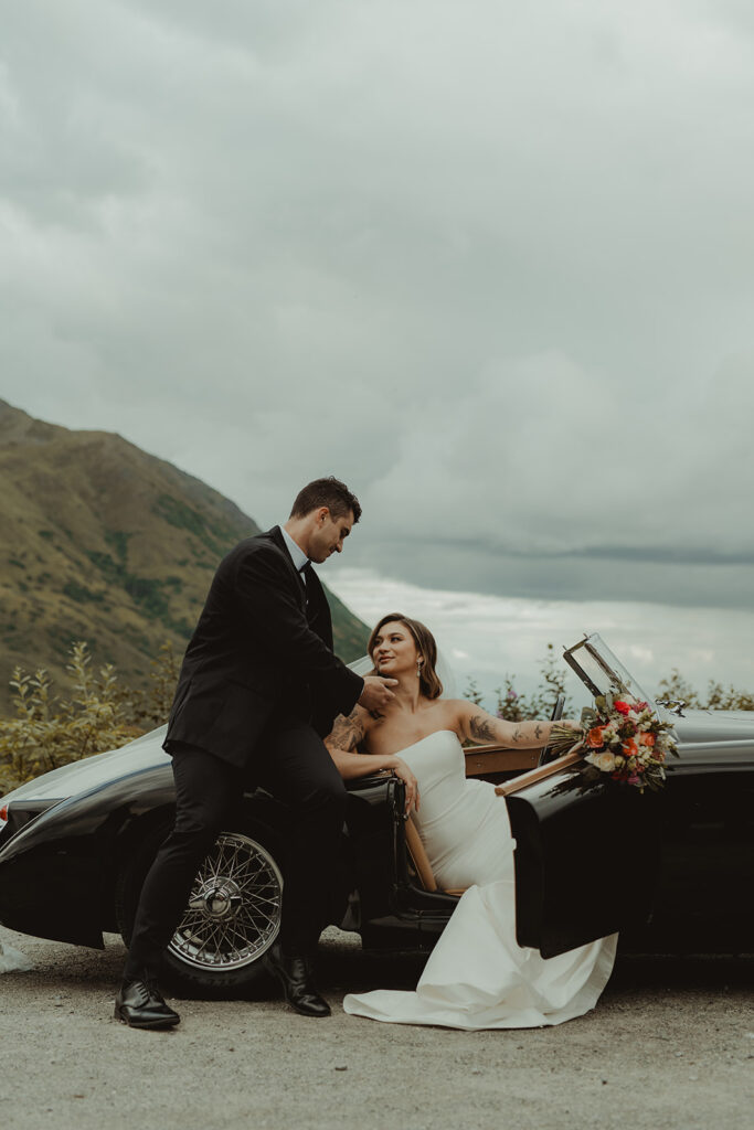 Vintage Glam Styled Shoot in Hatcher Pass, AK